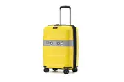 Tosca Comet PP 20" Travel Hard Case Suitcase Luggage 55x40x25cm - Yellow