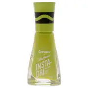 Insta-Dri Crayola Nail Color - 521 Inchworm by Sally Hansen for Women - 0.31 ...