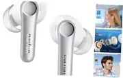 Air Pro 4 Adaptive Hybrid Noise Canceling Wireless Earbuds, Qualcomm White