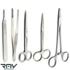 Dissecting Surgical Dressing Tweezers Forceps Medical Scissors Set Dental Tools