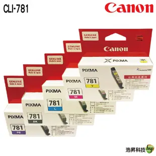 CANON CLI-781 781 原廠墨水匣 適用 TS8270 TS8370 TS9570 TR8570 TS707