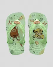 [Havaianas] Havaianas Toddlers' Disney Classics Lion King Flip Flops Shoes in Citronela Size 16 16 Citronela