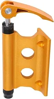 Mountain Bike Front Wheel Holder Durable Fork Mount for and Transport Quick Release Skewer Included Versatile Bike Block Fork Rack Yellow