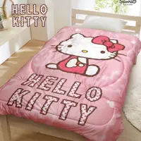 在飛比找蝦皮購物優惠-【正版授權HELLO KITTY法蘭絨暖被】150×200c