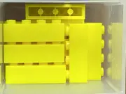 LEGO Parts - Neon Yellow Brick 1 x 4 - No 3010 - QTY 10