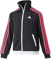 [adidas] Jewel Sports Girls' Jersey Jacket