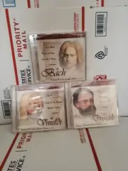 classical hits Set Of 3 cd’s new sealed Vivaldi Bach Dvorak platinum ~ #177