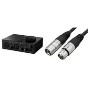 Native Instruments Komplete Audio 2 Two-Channel Audio Interface + Cable, Black