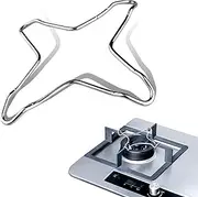 LYSAIMG 2Pcs Gas Stove Grate,Trivet Stove Burner Grate Gas Cooker Holder,Stainless Steel Kitchen Rack,Pot Stand,Coffee Milk Pot Holder for Gas Hob Kitchen Supplies
