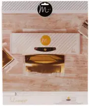 Minc Transfer Folders 3 Pack - Gold Foiling Kit for Card Making & Scrapbooking