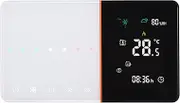 220V Wi-Fi Thermostat Programmable Thermostat 5+1+1 S Periods Voice APP Control Backlight Boiler Heating Tempe ure Controller with Weather H dity Wind Display Compat with Multicolor296 Wi-Fi