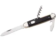HARTKOPF GERMANY SOLINGEN FOLDING KNIFE BOTTLE OPENER, SCREWDRIVER, CORKSCREW
