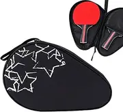 Table Tennis Paddle Storage - Oxford Cloth Table Tennis Paddle Protector Cover - Portable Protective Pouch for Men Women Boys Girls Teens Athletes