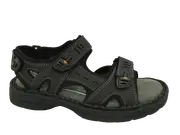 HUSH PUPPIES SIMMER Mens Leather Adjustable Strap Comfort Sandals Shoes