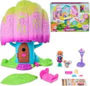 Vida the Vet, Vet Clinic, Treehouse Playset with Action Figures, Dollhouse Fu...
