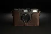Genuine Real Leather Half Camera Case Bag Cover for Contax T3 Film Camera
