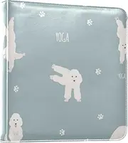 White Yoga Dog Photo Album Photobooks Self Adhesive Pages Bookshelf Photo Albums Childhood Photo Album 4x7