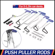PDR Rods Dent Puller Stainless Steel Paintless Repair Kits Hail Removal 18 PCS