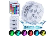 4 Pcs Lazy Dayz 13 Colors LED Remote Pool Light