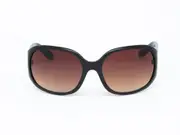 LEE COOPER Women's Oversized Round Sunglasses in Brown