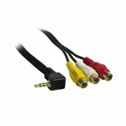 METRA AXXESS AX35-AV / MALE 3.5MM JACK TO RCA AUDIO & VIDEO CABLE (6 FT) **NEW**