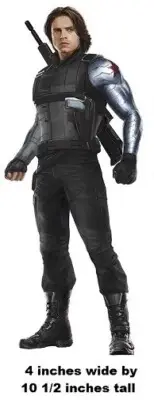 Bucky Winter Soldier Wall Decal Captain America Civil War Peel Stick Art Sticker