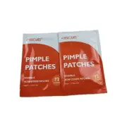 +1herolabs Pimple Patches Invisible Acne Vegan 72 Patches each Lot of 2