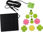 HANABASS Lar Fountain Pump Petal-design Water Pump for Garden Courtyard Pool Automatic Solar-powered Water Feature