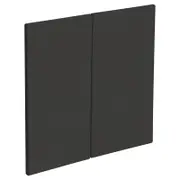 Kaboodle 600mm Charcola Modern Rangehood Cabinet Door - 2 Pack