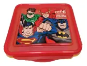 MARVELS JUSTICE LEAGUE KIDS SCHOOL SANDWICH LUNCH BOX CONTAINER 621ML