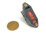 Voltage Selector Slide Switch AC 110V to 220V 6 Terminals DPDT 6pin E21
