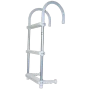 Aluminium/Plastic Ladder 3 Step - Deluxe