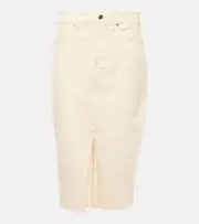 [Veronica Beard] Veronica Beard Breves denim midi skirt AU 16 white
