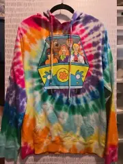Scooby-Doo Tie Dye sweatshirt hoodie medium