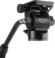 Fotopro Ball Head Video Fluid Head Pan Tilt Head with Quick Release Plate and Adjustable Handle Max Load 3kg for Camera MH-2A Black
