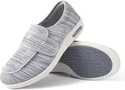[SPR&JOY] Diabetic Shoes for Women, Women's Wide Width Elderly Shoes, Lightweight Breathable Adjustable Closure, Swollen Feet Walking Edema Sneakers