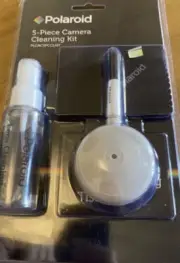 Polaroid 5 Piece Camera Cleaning Kit NEW Cleaning solution, blower brush, more