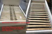 Brand New Ikea LUROY Slatted Bed Base, Single, Double, King sizes for ikea beds