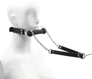 Sex Bondage Leather Mouth Gag Oral Open Plug Bite Flirt Sex Toys BDSM Harness Fetish Bondage For Couples Sex Toys for Couples on Bed Restraints Toys