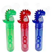 Pack of 3 Smiling Dinosaur Bubble Bottles