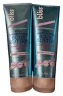 Bliss Texture Takedown Skin Smoothing Body Butter Fragrance Free 6.7 fl oz 2 Pk