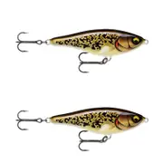 2x Rapala 12cm Twitchin' Rap Slow Sink Glidebait Fishing Lures -Artistic Burbot