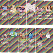 Cute Decision Making Quotes Bookmarks (2-Sets x 6 Cards)