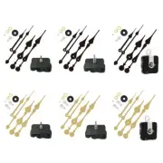 High Torque Quartzs Clock Movement Mechanism Kits with 2 Pack Long Hands