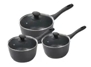 Pyrostone Non-Stick Saucepan Set, 3 Piece