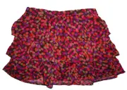 Baby Gap Brown Pink Chiffon Polka Dot Ruffle Layer Skirt 12-18 2 2T $27 NWT