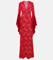 [Alexandra Miro] Alexandra Miro Kara lace beach dress AU 8 red