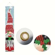 NNETM 2pcs Whimsical Gnome Porch Sign Banners