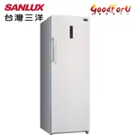 ※免運※SANLUX台灣三洋 250L 自動除霜 直立式冷凍櫃 SCR-250F