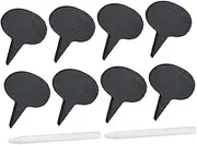 CIYODO 10pcs Cheese Board Food Labels for Party Buffet Cheese Markers Soapstone Chalk Chalkboard Signs for Charcuterie Board Accessory